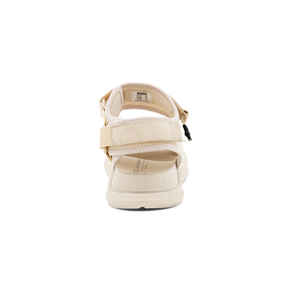 Sandalias Mujer - ECCO Exowrap 3S Velcro - Beige - RZU381245